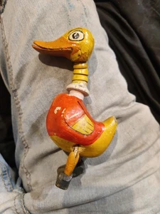 Antique Medium Size 6 In Schoenhut QUACKY DUCK. - Picture 1 of 8