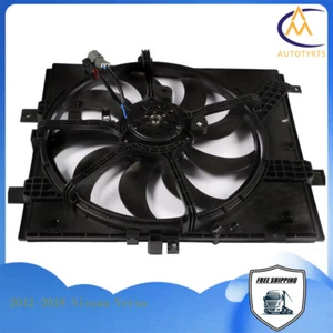 Radiator Cooling Fan Assembly For 12-18 Nissan Versa Sedan & Note 214819KK0A - Picture 1 of 7