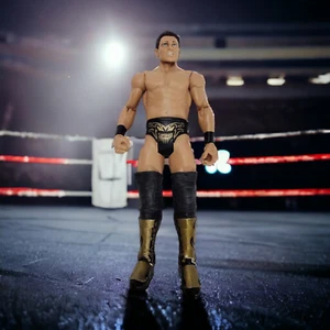 WWE The Miz 2010 Mattel Actionfigur Black and Gold Trunks 7" - Bild 1 von 3