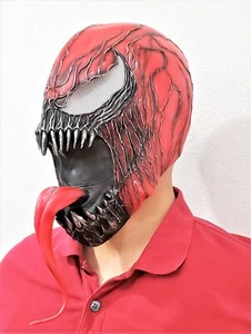 Carnage Mask / Black Red Carnage Mask / Red Venom Mask - Picture 1 of 5