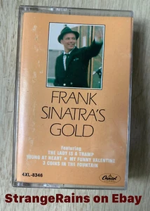 Vintage Frank Sinatra's Gold 1983 Cassette Tape - PLAY TESTED - Picture 1 of 6