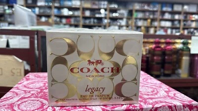 Coach New York Legacy 3.3 Oz / 100 Ml Edp Spray Women Perfume New Sealed Box - Image 1 of 4