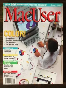 MacUser Magazine - gennaio 1989, vol. 5, n. 1 - Foto 1 di 4