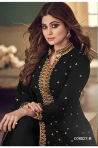 Bollywood Traditional Pakistani Indian Wedding Party Dress Suit Salwar Kameez - Foto 1 di 6