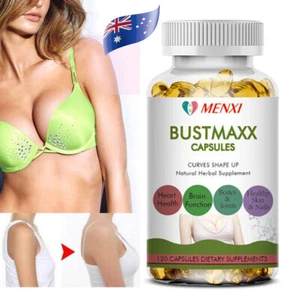 Breast Enlargement Capsules Bust Growth Enhancement Increase Size&Firmness 120pc - Picture 1 of 11
