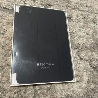 Apple iPad Mini 4 Smart Cover Charcoal Gray - MKLV2ZM/A - Brand New - Image 1 of 4
