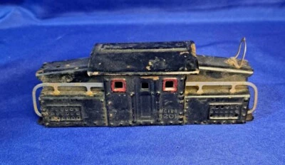 American Flyer Prewar Tinplate Black 1201 Locomotive Shell Needs Restored - Image 1 of 4