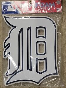 New MLB Detroit Tigers 3D Fan Foam Logo Holding Wall Sign Made in USA