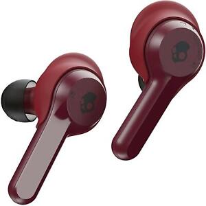 Skullcandy Indy True Wireless Earbuds, Bluetooth Microphone Headphones - Red