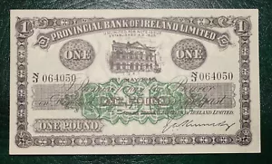 1946 EF £1 Provincial Bank of Ireland Limited Belfast P-235b.5--{ N/J 064050 }-- - Picture 1 of 2