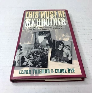 1995 This Must Be My Brother by LeAnn Thieman & Carol Dey Signed by Author Hb Bk - Picture 1 of 7