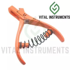 Piccola tacca auricolare taglio a U per marchio auricolare alluminio 5"" strumento veterinario lungo - Foto 1 di 1