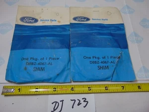 Ford D8BZ-4067-AL Genuine OEM Differential Driving Gear Bearing Shim Set of 2 - Picture 1 of 4