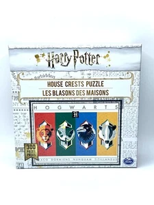 Spinmaster Harry Potter: House Crests Jigsaw Puzzle - 300pc - Picture 1 of 2