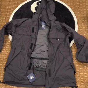 Stussy "Gear” Vintage Rain Jacket (Medium) - BRAND NEW SHIPS TODAY! - Picture 1 of 4