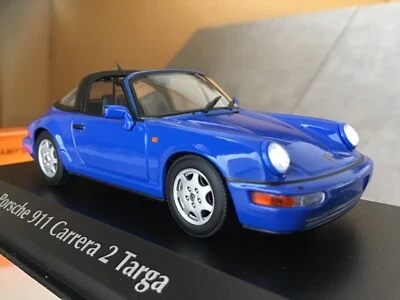 1/43  MINICHAMPS   PORSCHE 911  Carrera 2，targa, 1991  Min  940061360 mint,++  ! - Image 1 of 4