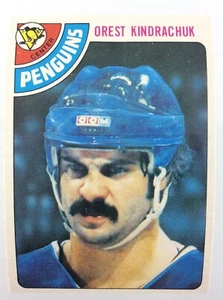 1978 Orest Kindrachuk 114 OPC PIttsburgh Penguins O-Pee-Chee Hockey Card 0092M - Picture 1 of 4