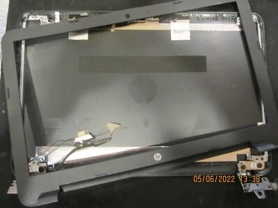 HP 15AY 15-AY Series LCD Back Cover Silver 854987-001 bezel+ Hinges HP 15-AY041W - Image 1 of 3