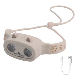 LED Headlamp COB Torch Head Rechargeable Headlight Waterproof USB Sensor Light - Picture 1 of 12