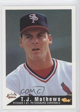 1994 Classic St Petersburg Cardinals TJ Mathews #16 Rookie RC