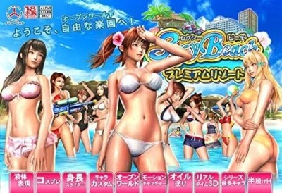 Illusion Sexy Beach Premium Resort PC Game for Windows import from Japan used - Image 1 of 4