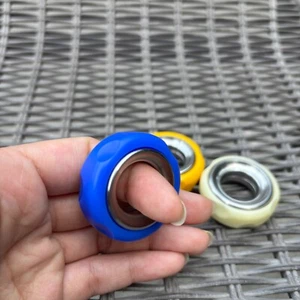 EDC Sliders Fidget Mechanical Fidget Ratchet Ring Toys Adjustable Haptic Ring - Picture 1 of 7