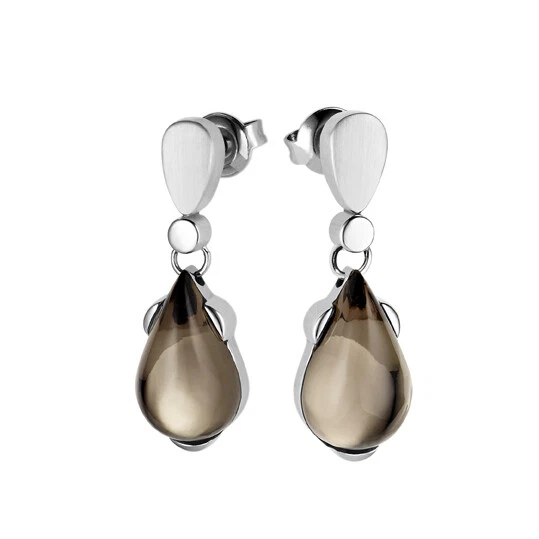 XEN Schmuck 431066G0 Ohrhänger  Edelstahl mit Edelstein - Bild 1 von 1