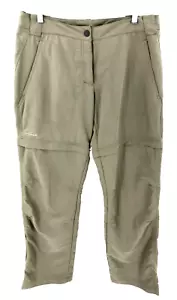 Salomon Hiking Pants Womens 12 Zip Off Convertible Shorts Outdoor Full Length - Picture 1 of 13
