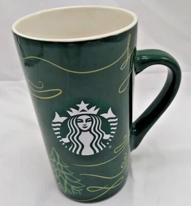 Starbucks Green Ceramic Christmas/Winter Mug 2020 Holiday 16 fl oz - Bild 1 von 2
