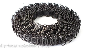 100ft roll continuous zig zag spring. 9 gauge serpentine upholstery spring - Picture 1 of 1