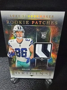 2023 Panini Origins LUKE SCHOONMAKER Rookie Patches /199 - Picture 1 of 2