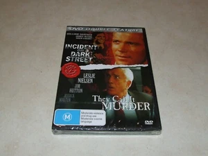 Incident on a Dark Street/They Call it Murder - DVD - Region All Pal - New - Picture 1 of 2
