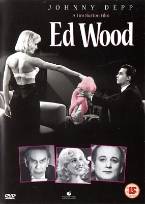 Ed Wood (DVD-2002, 1-Disc) R2. Johnny Depp.  *"Hollywood's Worst Film Director"* - Image 1 of 4