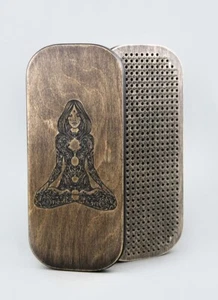 Sadhu board with Dynamic Nails Yoga for Beginners Birch Wooden Step 0.31" - Picture 1 of 6