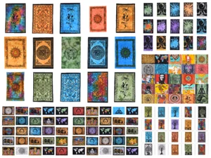 10 pcs lot Mandala Tapestry Indian Wall Hanging Decor Bohemian Hippie Twin Throw - Picture 1 of 12