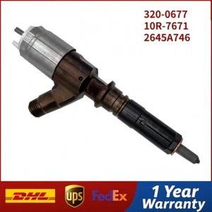 320-0677 10R-7671/2645A746 Fuel Injector For Caterpillar CAT C6.6 E320D E323D - Picture 1 of 8