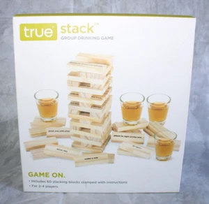 True Stack Adult Group Drinking Party Game - 2-4 Players - Picture 1 of 7