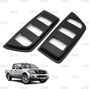 Matte Rear Side Window Guard Fits Nissan Frontier Navara D40 2006 2014 - Picture 1 of 9