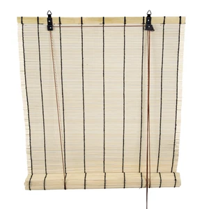 Roller Blinds 100x160cm Natural Bamboo Daynight Window Sunscreen Drape Curtain - Picture 1 of 15