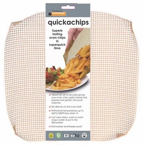 QUICKACHIPS 2ER-PACK - Netzofenschale - für knusprige Ofenspäne - braun GRÖSSE: STANDARD - Bild 1 von 2
