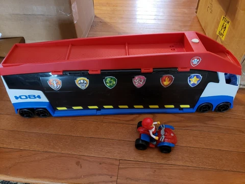 PAW Patrol, Transforming PAW Patroller Missing Dual Vehicle Launchers Cover