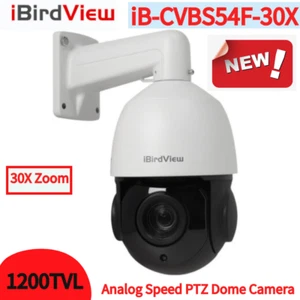 1200TVL 30XZoom Analog Speed PTZ Dome Camera CVBS OSD Menu IR 80m -Express Ship - Picture 1 of 6