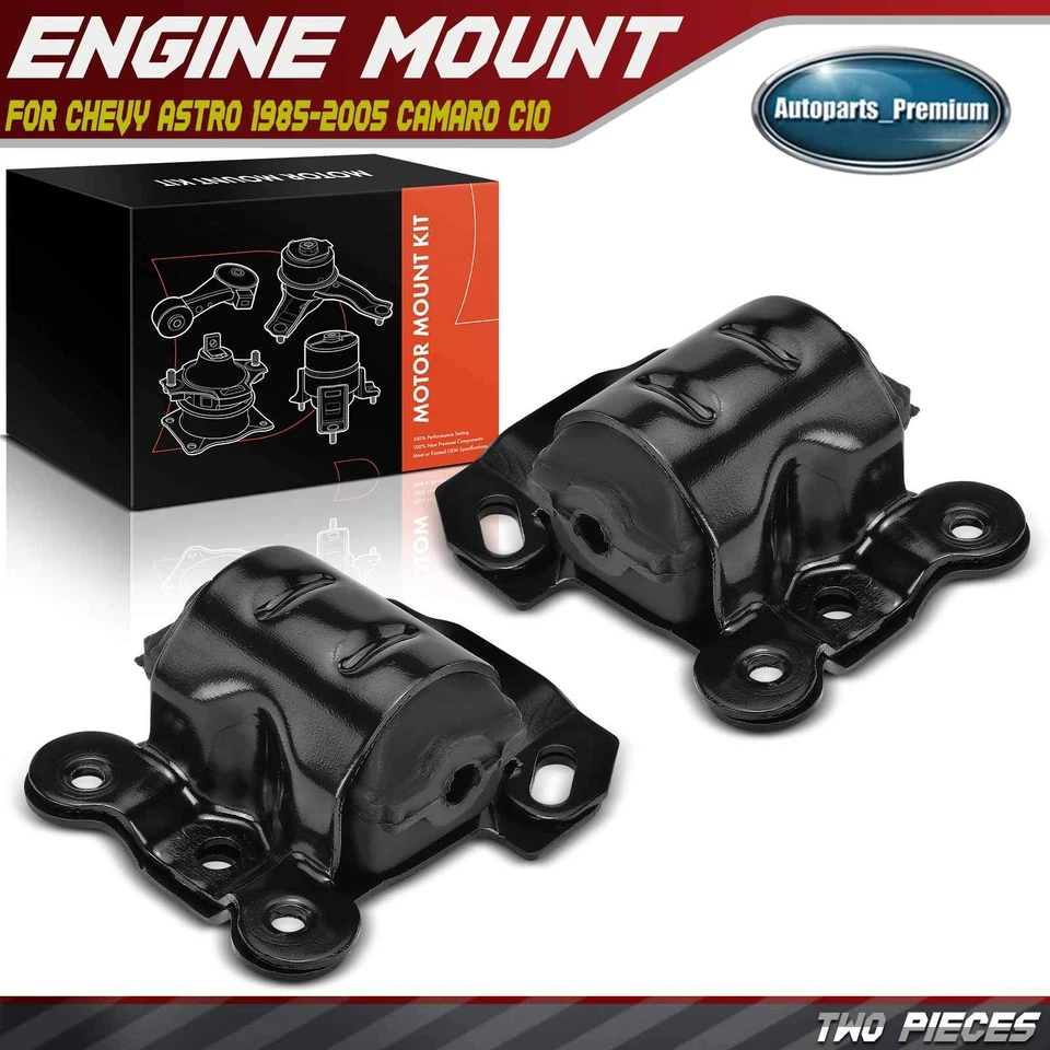 2x Engine Motor Mount for Chevy Astro 1985-2005 Camaro C1500 Impala Malibu GMC - Image 1 of 4