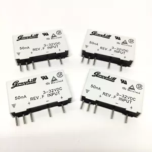 Lot of 4 Grayhill 70M-IDC5 Rev F SSR DC Digital Input Module, 3-32VDC 50mA - Picture 1 of 3