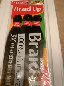 pre stretched braiding hair Color 2T1B/27 , 46 Inches - Picture 1 of 3