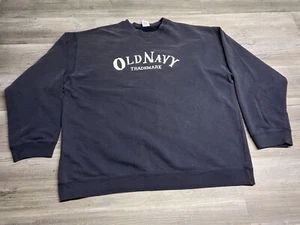 Vintage Distressed Sun Faded Sweatshirt Oversized 90s Old Navy Y2K Herren Größe 2XL - Bild 1 von 7