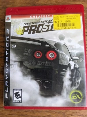Playstation 3 PS3 Need For Speed Pro Street Greatest Hits Video Game ML257 - Image 1 of 4