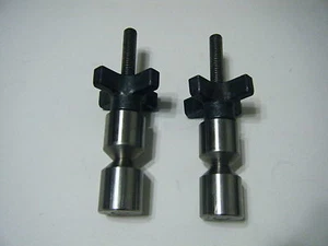 DAVIS 1"-Pin Dos Agujeros-Ino inoxidable- 3/8-16 Perillas Rápidas (LEER DESCRIPCIÓN)    - Imagen 1 de 2