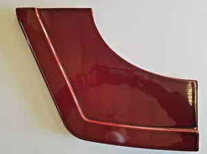 CERAMICA MONELLA 174/175 TOP ANTERIORE SINISTRA BORDEAUX LINCAR STUFA A LEGNA - Foto 1 di 3