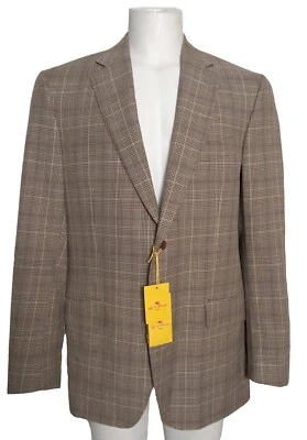 NEW Etro Sportcoat (Jacket)!  Cotton & Linen  Prince of Wales Plaid  ITALY - Image 1 of 3
